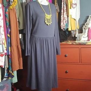 Grey dress with pockets